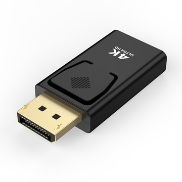 АДАПТЕР ПОРТ ДИСПЛЕЯ DP DISPLAYPORT на HDMI 4K