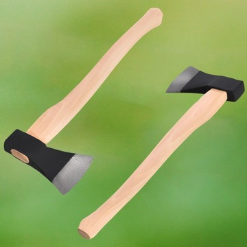 ТОПОР КОВАННЫЙ 1,25 КГ ДЛЯ РУБКИ, ДЕРЕВЯННАЯ РУЧКА