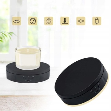 Электрический вращающийся на 360° презентационный стенд