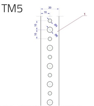 ЛЕНТА СТОЛЯРНО-МОНТАЖНАЯ ТМ5 20х0,9мм РУЛОН 3м