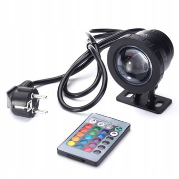 Pilot RGB Led Podwodne światło fontann basen