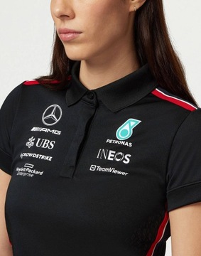 Koszulka polo damska Mercedes AMG F1 2023 r.S