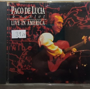CD LIVE IN AMERICA PACO DE LUCIA & SEXTET