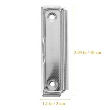 ЗАЖИМЫ ДЛЯ БИБЛИОГРАФИИ ДЕРЖАТЕЛЬ БЛОКАТА ДЛЯ ПИСЬМА 10 ШТ.