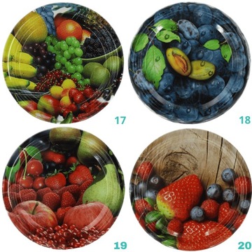 Słoik szklany 350 ml komplet 8 szt. + MOCNE ZAKRĘTKI NA PRZETWORY PRZYPRAWY