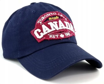 CZAPKA Z DASZKIEM BEJSBOLÓWKA RETRO VINTAGE JEANS