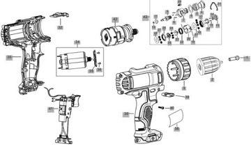 DEWALT N075847 МОТОР ДЛЯ DCD710