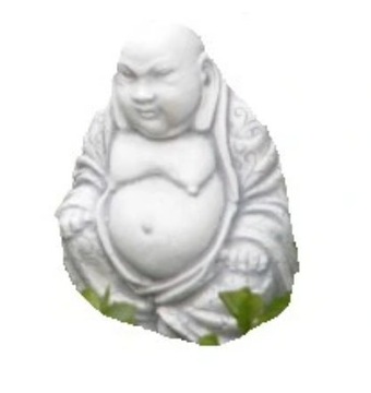 Budda figura ogrodowa z betonu