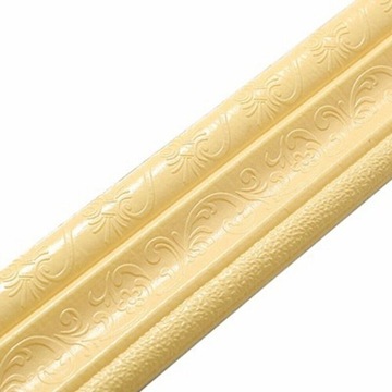 Żółty-1 2,3m samoprzylepny wykończenie ściany tape