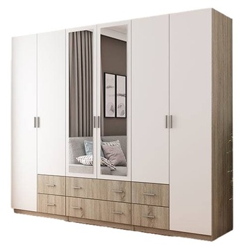 Szafa Ubraniowa 270 cm /220 cm Z DWOMA LUSTRAMI! płyta 18mm