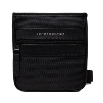 -31% TOMMY HILFIGER SASZETKA MĘSKA ELEVATED NYLON MINI CZARNA