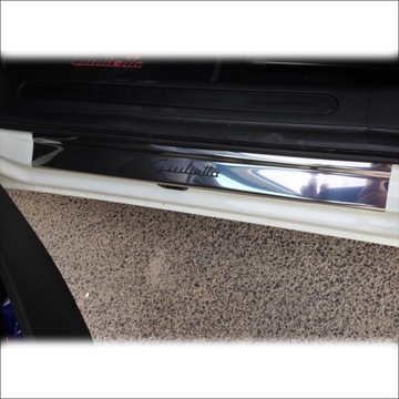 ALFA ROMEO GIULIETTA VRSTVA  PRAHU NA PRAHY OCEL NEREZ 304 LESK