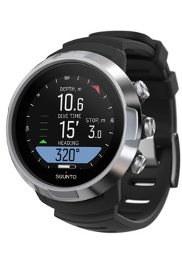 Компьютер для погружений Suunto Dive D5, черный/серебристый