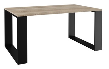 STOLIK KAWOWY ŁAWA SALON MODERN DĄB SONOMA CZERŃ