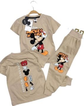 Komplet chłopięcy 2 częściowy Myszka Mickey mikki r. 122