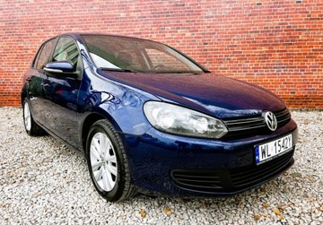 Volkswagen Golf VI Hatchback 5d 1.4 TSI 122KM 2009 Volkswagen Golf AUTOMAT Hak Niski przebieg Gwarancja w cenie Warszawa VRKL, zdjęcie 1