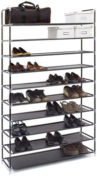 RELAXDAYS SZAFKA REGAŁ ORGANIZER NA BUTY OBUWIE 10 PÓŁEK XXL NA 50 PAR