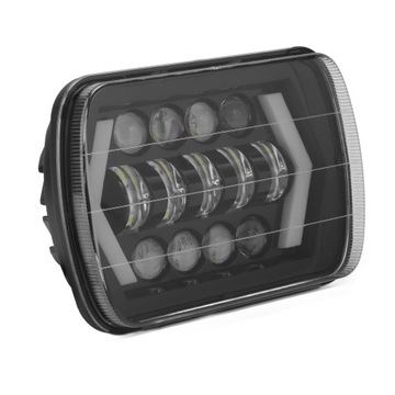 Reflektor LED 5x7 cali 60W Kwadratowe strzałki