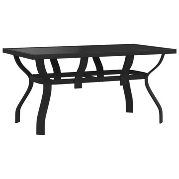 STÓŁ STOLIK OGRODOWY NA TARAS OGRÓD BALKON MEBLE DO OGRODU 140x70x70 cm