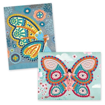 ПАЛКА-МОЗАИКА DJECO С БЛЕСКАМИ БАБОЧКИ