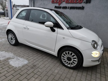 Fiat 500 II Seria 4 1.2 69KM 2016 Fiat 500 I wł. Lift Tablet Nawigacja Gwarancja, zdjęcie 12