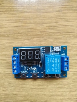 Реле времени с таймером задержки, 9 режимов