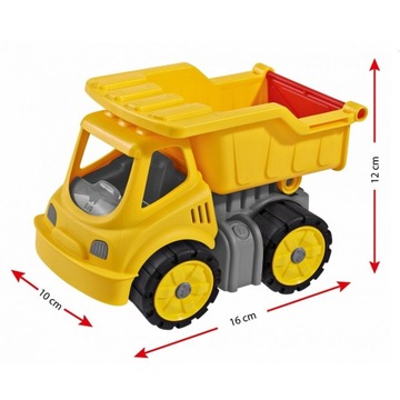 БОЛЬШОЙ САМОСВАЛ ДЛЯ ДЕТЕЙ ГРУЗОВИК С ПЕСОЧНИЦЕЙ