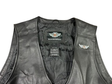 ЖИЛЕТ МУЖСКОЙ HARLEY DAVIDSON 100% КОЖА, РАЗМЕР L
