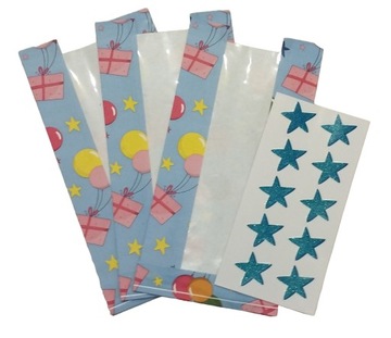 Пакеты Бумажные пакеты для конфет Сладости Подарки 10 шт.