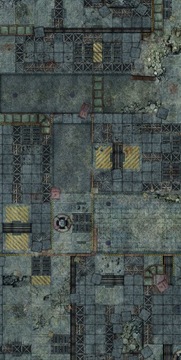 Fallen City 72 x 36 дюймов / 183 x 91,5 см - Star Wars Legion - игровой коврик