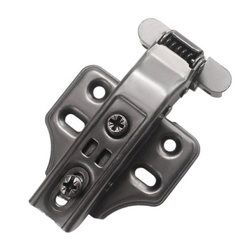 Aluminiowy zawias ramowy Stabilny, niełatwo odkształcający się osprzęt Szary, prosty łuk