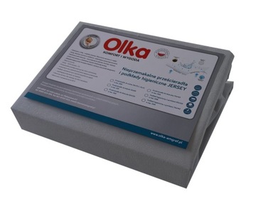 Prześcieradło NIEPRZEMAKALNE jersey 120x60 OLKA sz