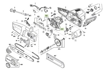 Двигатель бензопилы UniversalChain 35/40