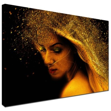 СОВРЕМЕННЫЕ КАРТИНЫ для гостиной ЗОЛОТАЯ ЖЕНЩИНА