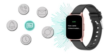 Умные часы G.Rossi SW009-6 розовые