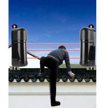 Detektor wiązki podczerwieni Bezprzewodowy wodoodporny czujnik detektora z