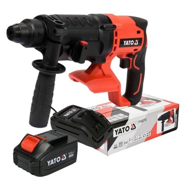 ДРЕЛЬ YATO HAMMER SDS+ 18V +4Ah