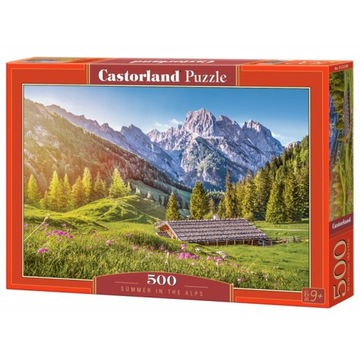 PUZZLE 500 el. LATO ALPY GÓRY SŁOŃCE WAKACJE CASTO