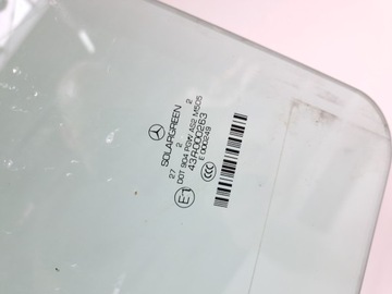 MERCEDES S TŘÍDA W221 SKLO (OKNO) DVEŘE ZADNÍ LEVÝ AS2