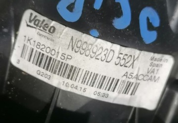 VOLKSWAGEN SCIROCCO 08-17R - DMYCHADLO VENTILÁTOR RADIÁTORU 1K1820015P