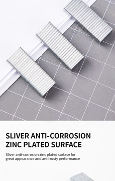 Deli E0010N № 10 Скобы № 10 4 КОР./ЛОТ, цинк