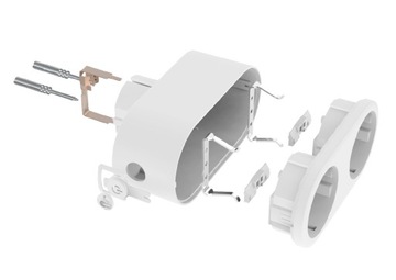 PSMART SMART ДВОЙНАЯ РОЗЕТКА 2X ИЗМЕРЕНИЕ ПОТРЕБЛЕНИЯ WIFI TUYA