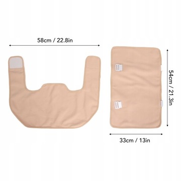 НАБОР ПАКЕТОВ КАСТОРОВОГО МАСЛА 2 ШТ.