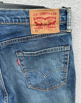 Levis 511 W32 L32 spodnie jeansowe Levi’s strauss