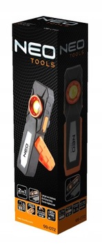 СВЕТИЛЬНИК NEO ДЛЯ МАСТЕРСКОЙ LED COB USB 2в1 500лм 99-072