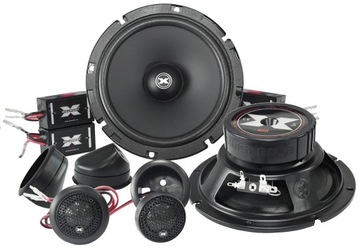 Głośniki SAMOCHODOWE Excursion SX-6C - 165mm 16,5cm 2x75W 4Ohm Membrana ADC
