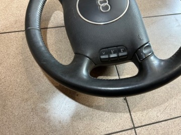 РУЛЕВОЕ КОЛЕСО ЧЕРНОЕ АВТОМАТИЧЕСКОЕ MULTI AUDI A3 8L A4 B6 A6 C5 A8 D2 КОМПЛЕКТ