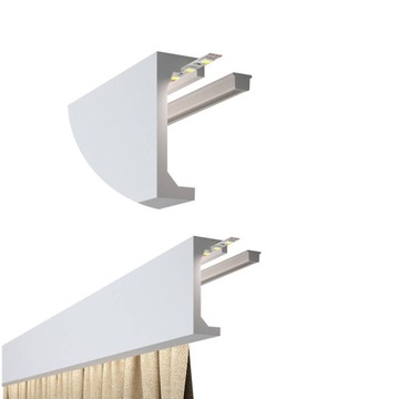 Mardom listwa sufitowa karniszowa QL046 LIGHTGUARD