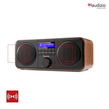 ПОРТАТИВНЫЙ радиосетевой стерео FM DAB+ будильник