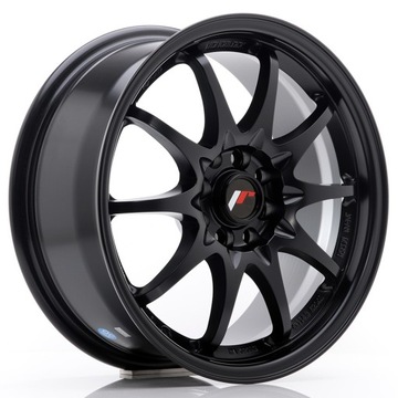 Japan Racing JR5 16x7 ET30 4x100 4x108 Matt Black komplet ceramika gratis